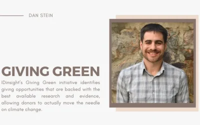 Giving Green – Recommendations to Effectively Fight Climate Change