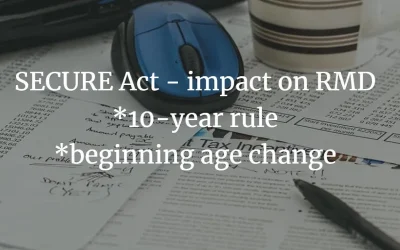 SECURE Act – RMD Changes
